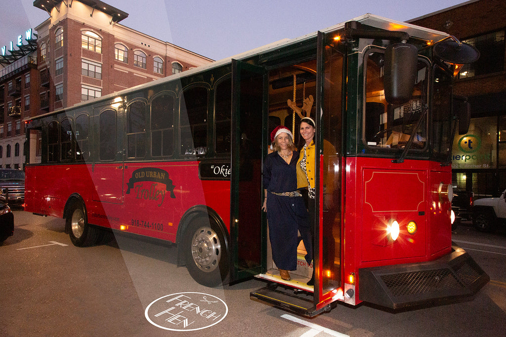 French Hen Christmas Light Tour + Wine Dinner